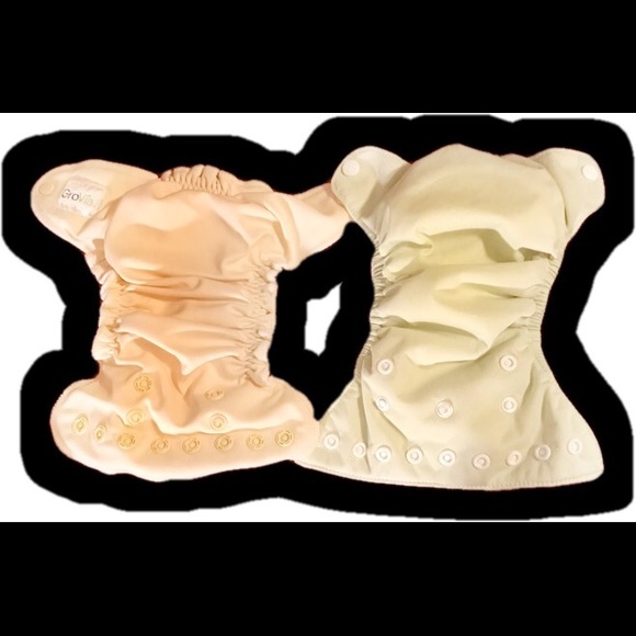 SOLD! Thirsties & GroVia AIO Newborn Cloth Diapers - Picture 3 of 5